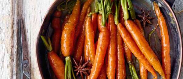 Морковь глазированная анисом