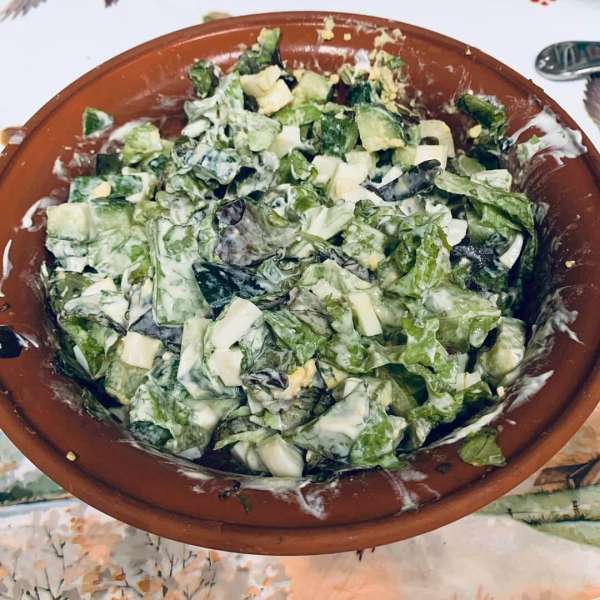 Фото к рецепту: Простейший берлинский салат