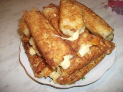 Фото к рецепту: Картофельные палочки с сыром