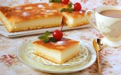 Фото к рецепту: Умное пирожное