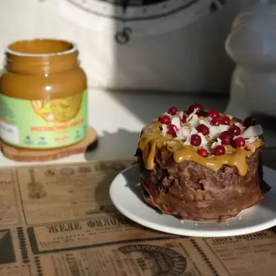Безглютеновый шоколадный кекс в кружке