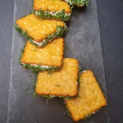 Сэндвичи из крекера