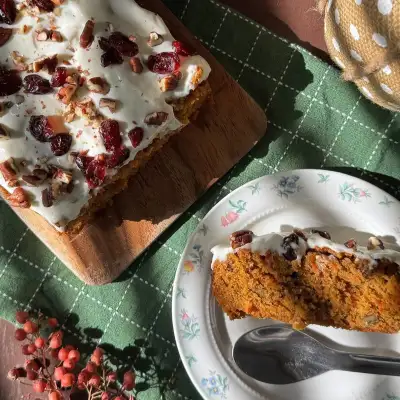 Морковный кекс