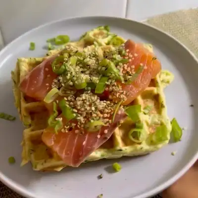 Кабачковые вафли