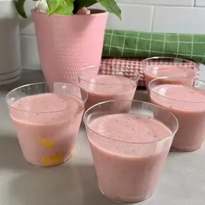 Летний легкий десерт