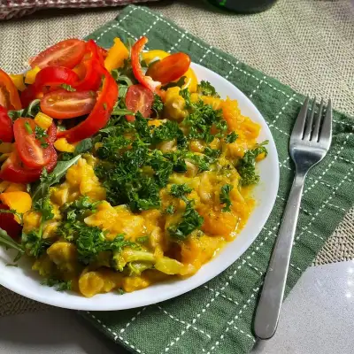 Итальянская паста с тыквой