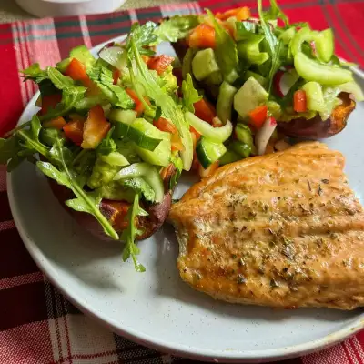 Фото к рецепту: Крошка-картошка только с бататом