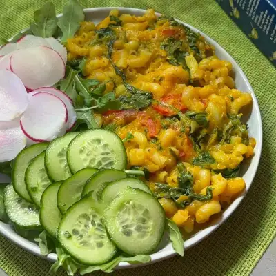 Ароматная паста с тыквой