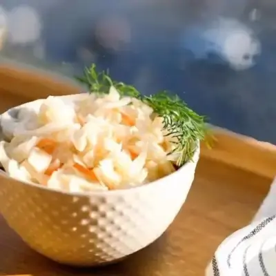 Квашеная капуста с морковью
